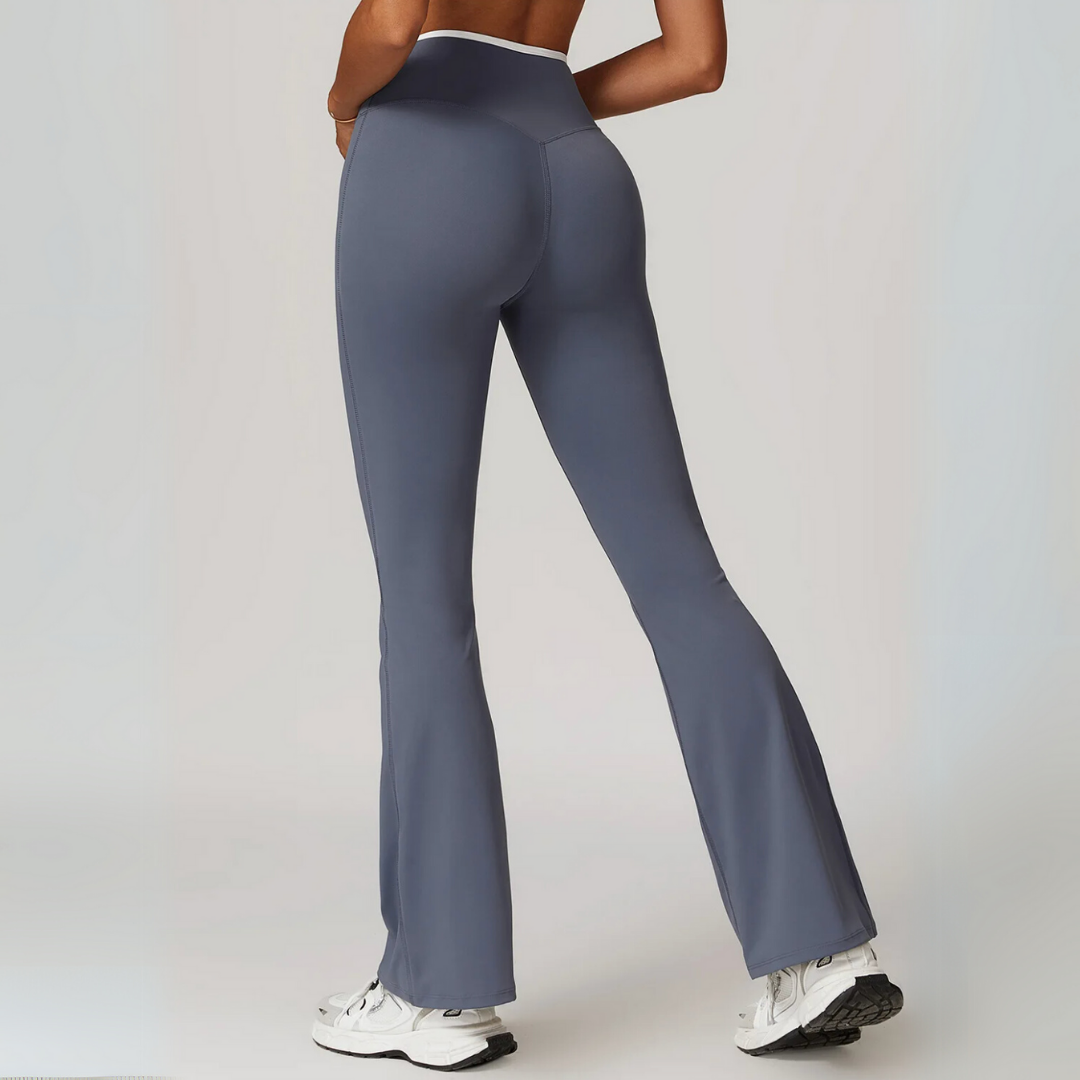 THE SERINA CONTOUR FLARE LEGGINGS