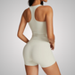 VIVIENNE RACERBACK SINGLET & HIGH WAISTED SHORTS