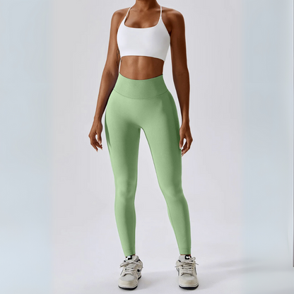 ODELIA SEAMLESS V-BACK LEGGINGS