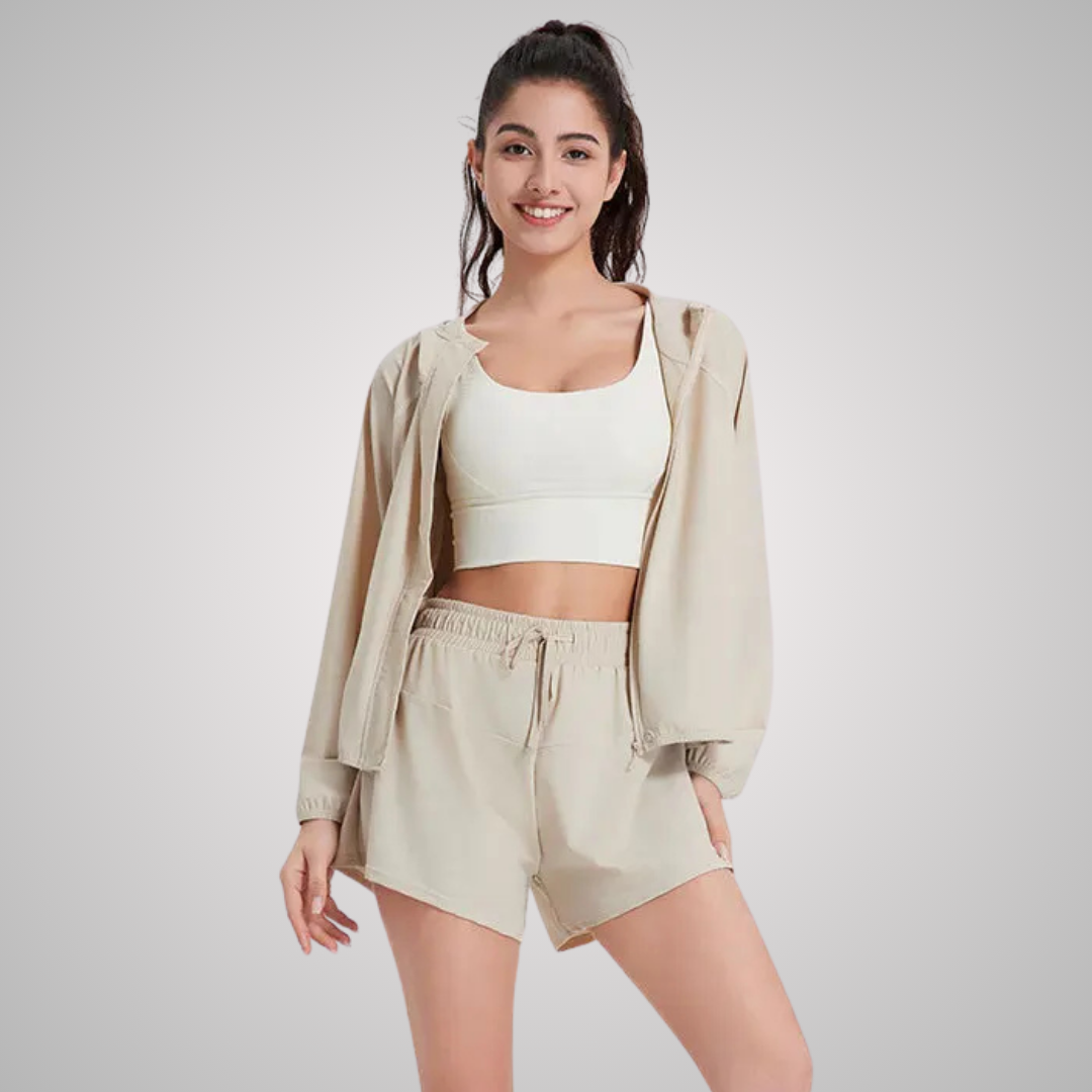 TIRANA LIGHTWEIGHT HOODIE & SHORTS