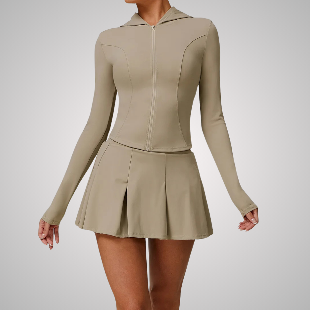 ZAFIRA PLEATED TENNIS SKIRT