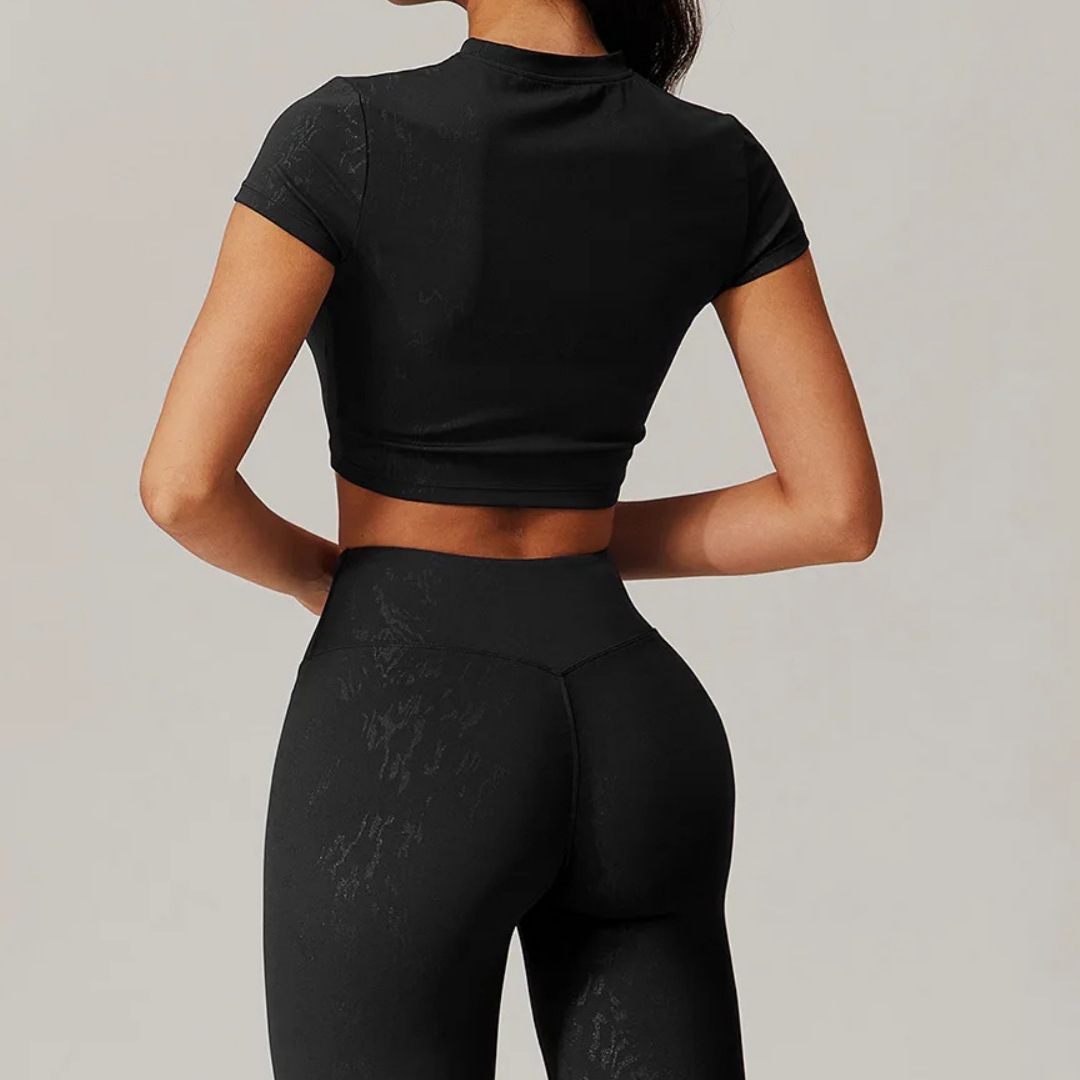 THE PULSE CROPPED TEE