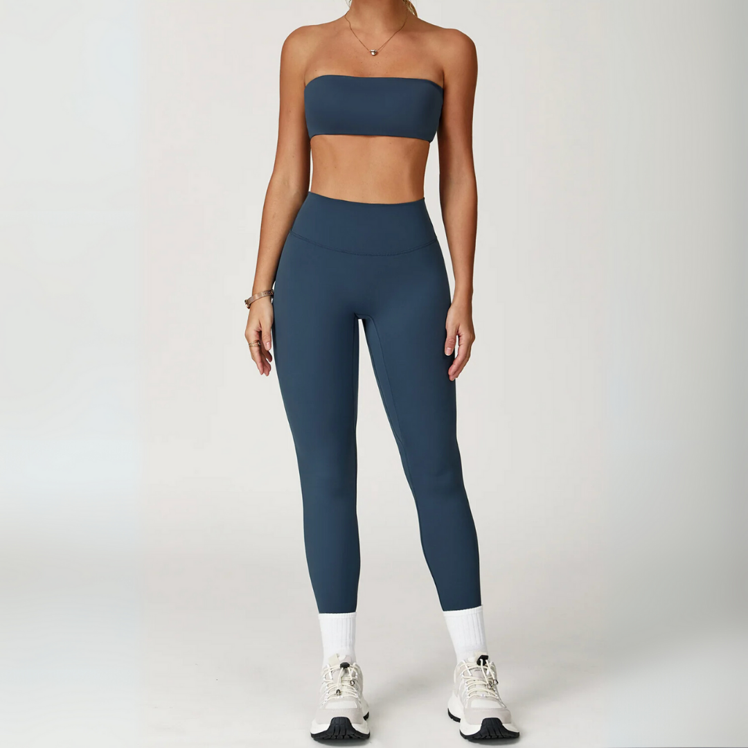 THE WHITNEY BANDEAU & LEGGINGS SET