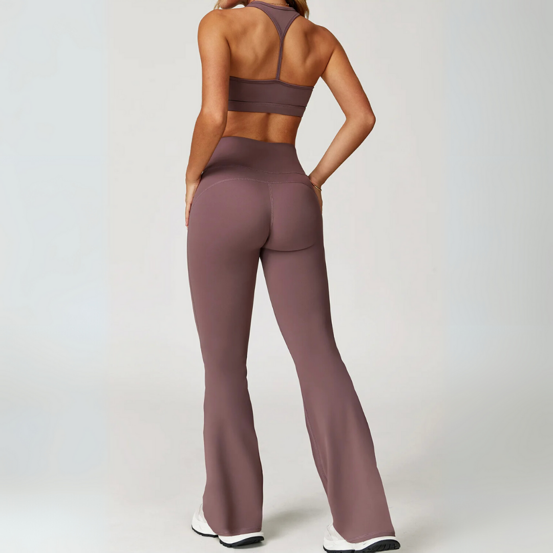 ARISELLA SEAMLESS FLARED SET