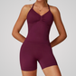 AURORA SEAMLESS HALTER SINGLET
