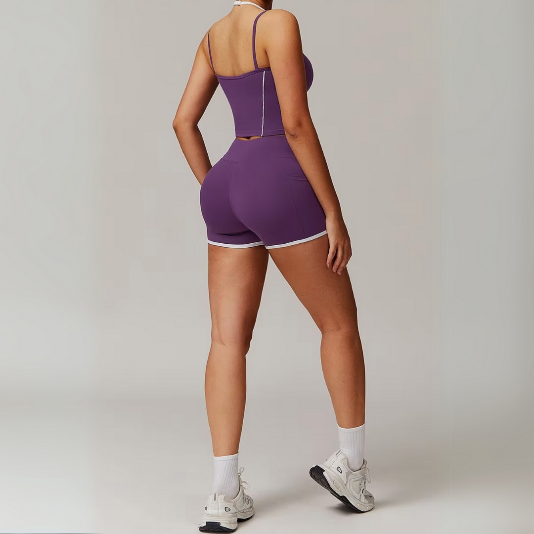 THE ISOLA COMPRESSION SINGLET & SHORTS SET