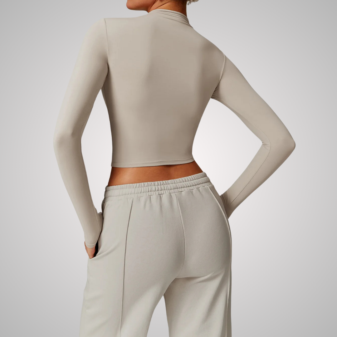 HADLEY CROPPED LONG SLEEVE