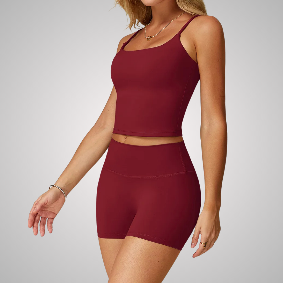 MILAN SINGLET AND SHORTS SET