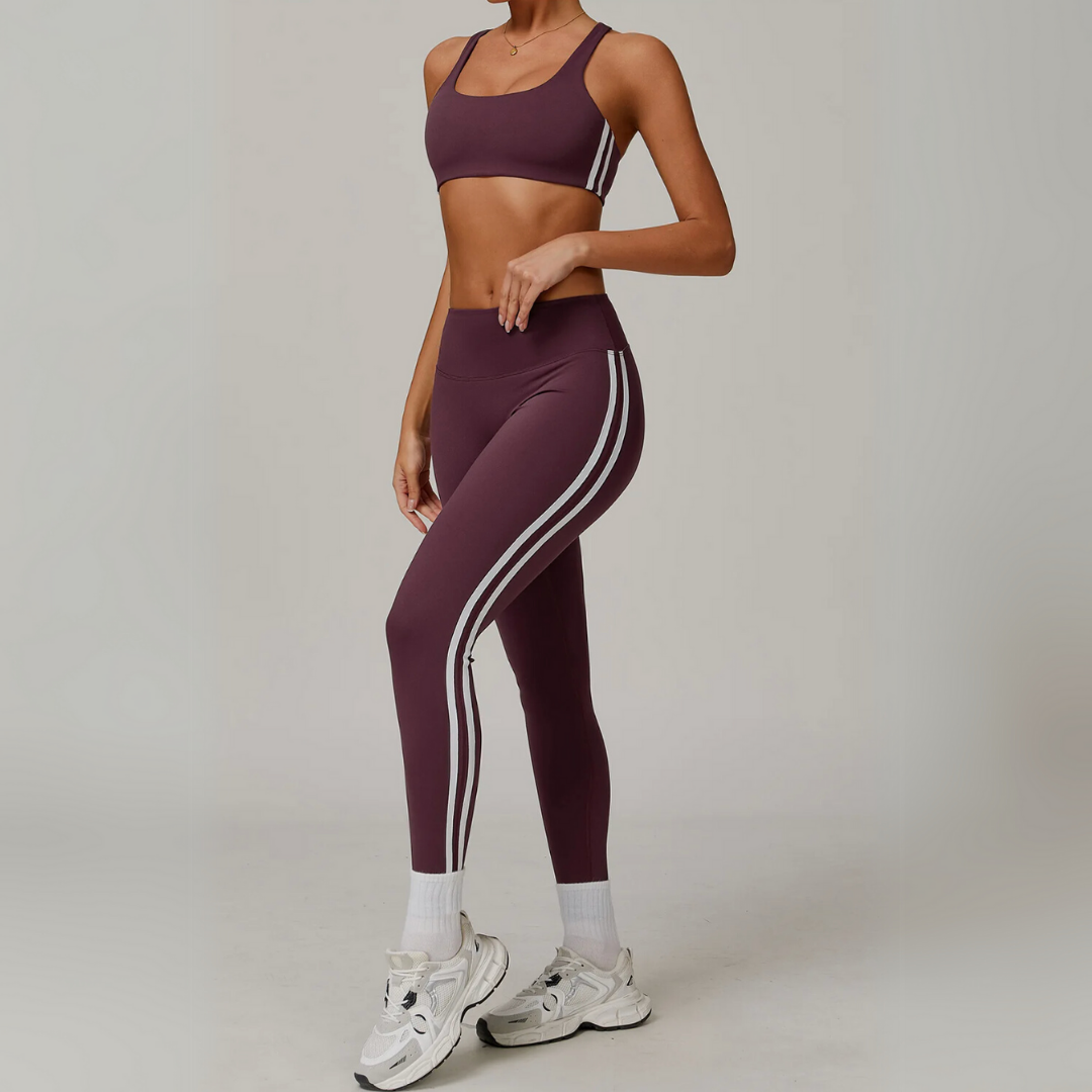 TAMERIA MID-RISE PIPED LEGGINGS