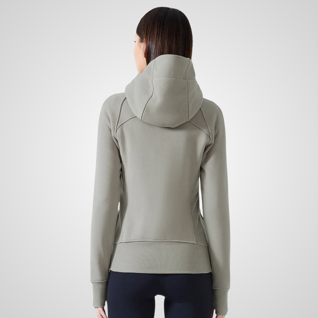 TALLARA FLEECE-LINED WINDPROOF HOODIE