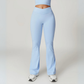 THE TARIJA FLARED V-WAISTED LEGGINGS-Leggings-Gym Giants