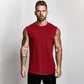 Upgrade your gym wardrobe with our Hero Sleeveless Tee, a premium blend of high-quality broadcloth and cotton for a comfortable fit. This versatile and stylish shirt is perfect for various activities, providing maximum comfort and durability during your workouts. Feel confident and look great whether you're hitting the gym, running errands, or relaxing at home.