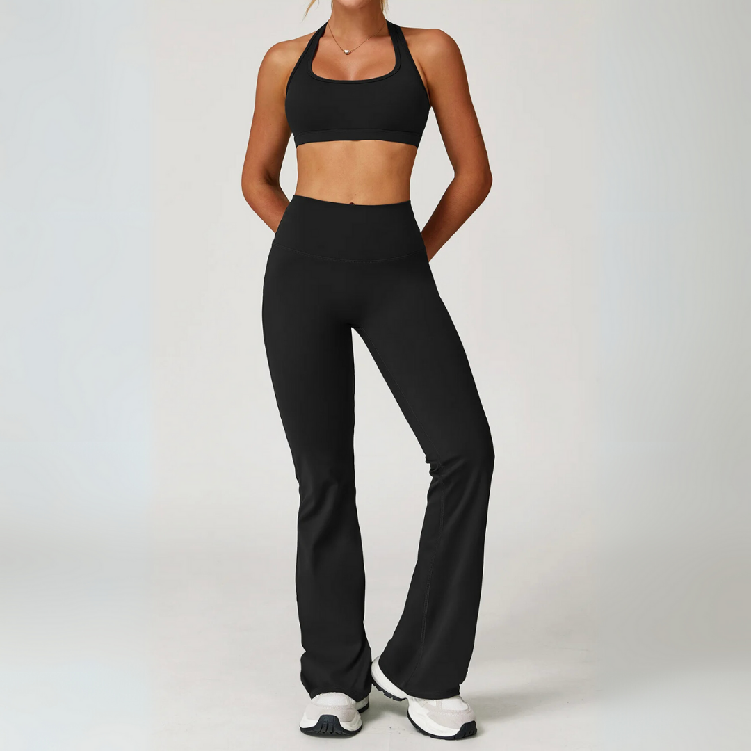 ARISELLA SEAMLESS FLARED SET