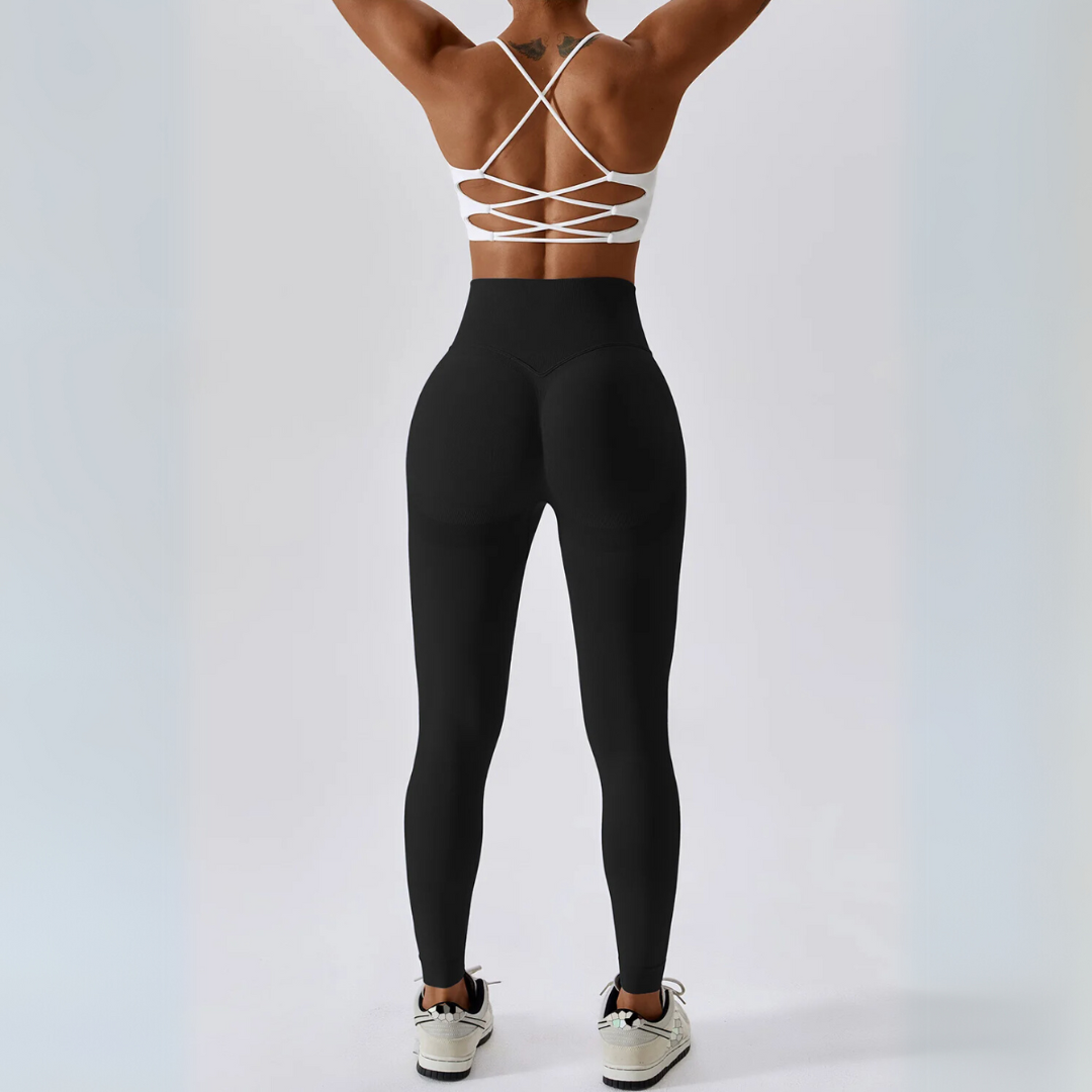 ODELIA SEAMLESS V-BACK LEGGINGS