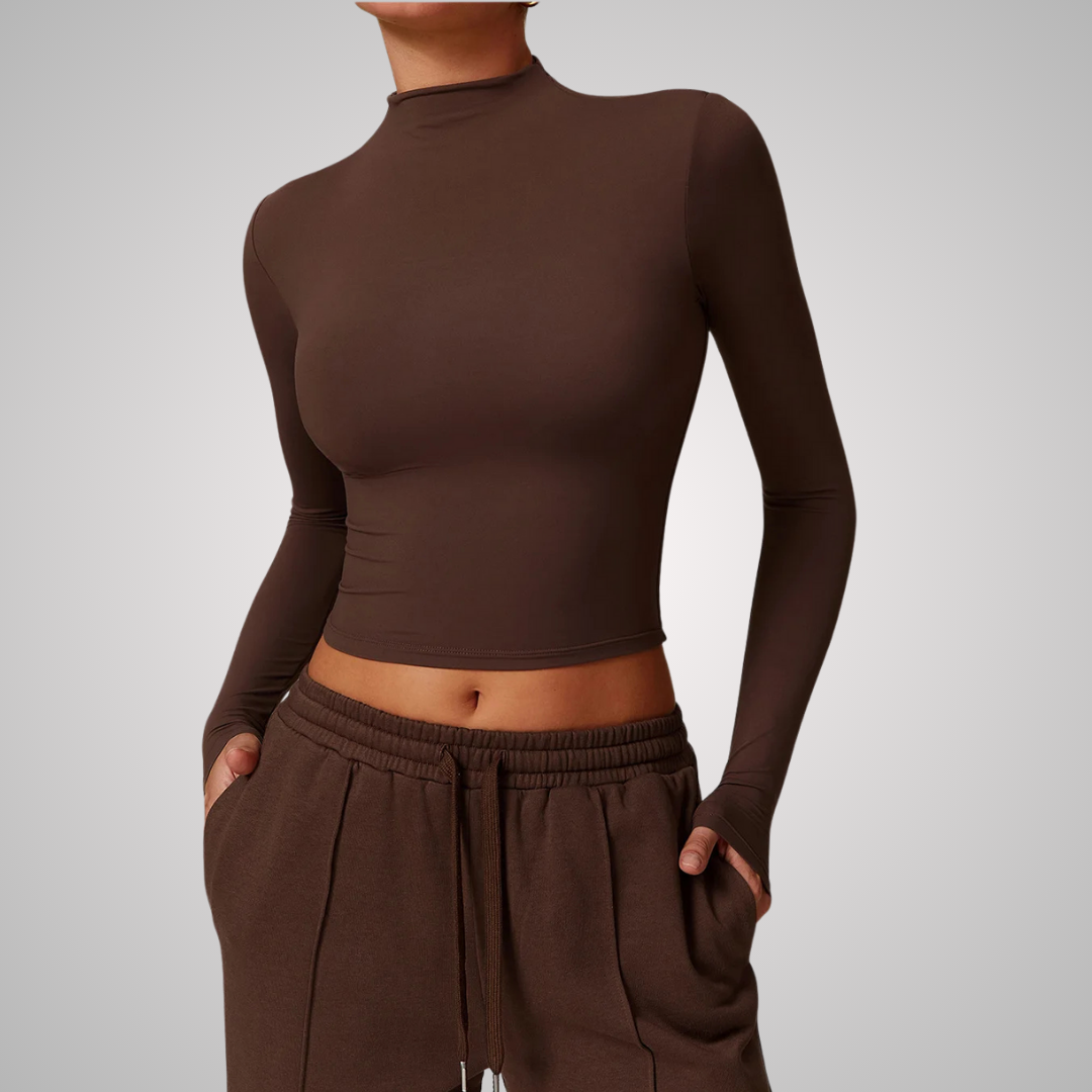 HADLEY CROPPED LONG SLEEVE