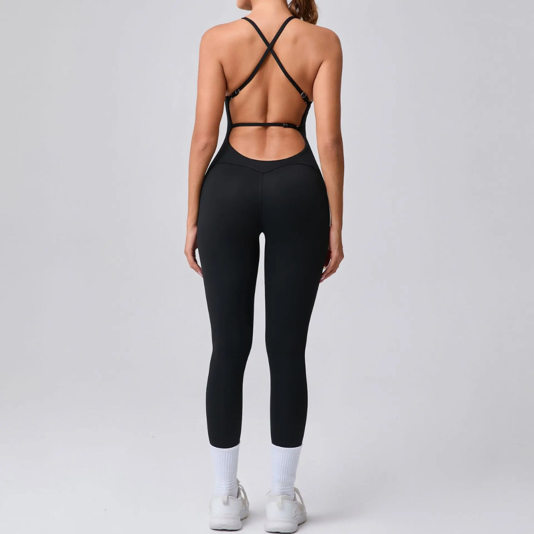 ORLENA STRAPPY BACK SEAMLESS JUMPSUIT
