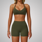 ALETTA V-NECK CROSSBACK SPORTS BRA