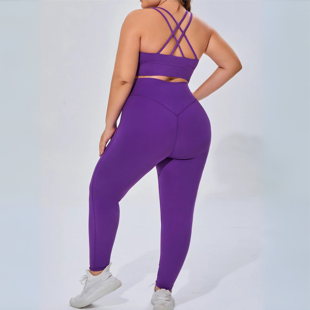 LYRIC SEAMLESS CROSS-BACK SPORTS BRA