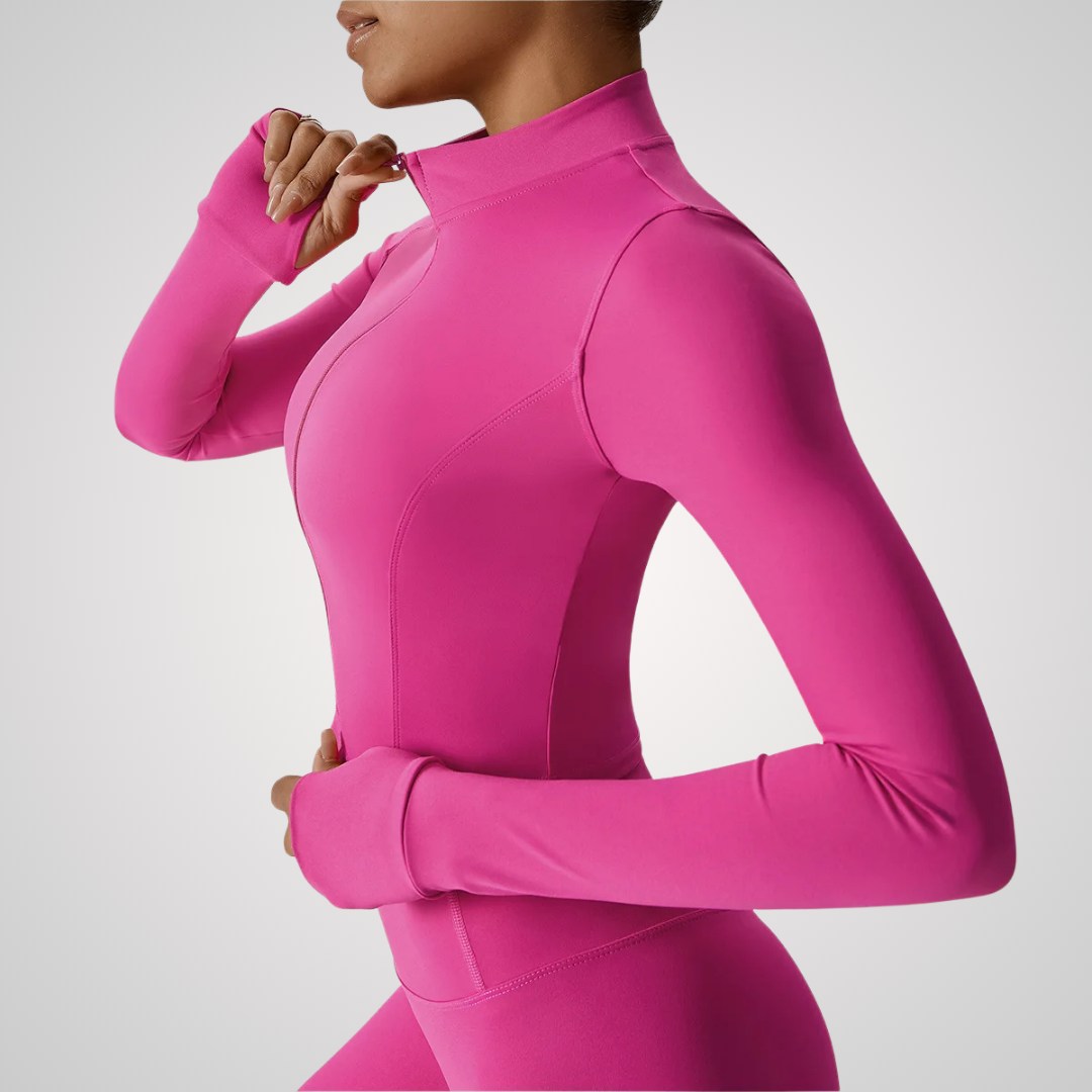 THE SABLE CROPPED TRAINING JACKET