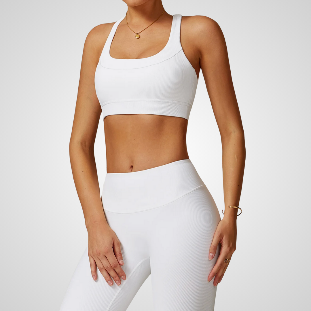 THE SOLINA RACERBACK SPORTS BRA