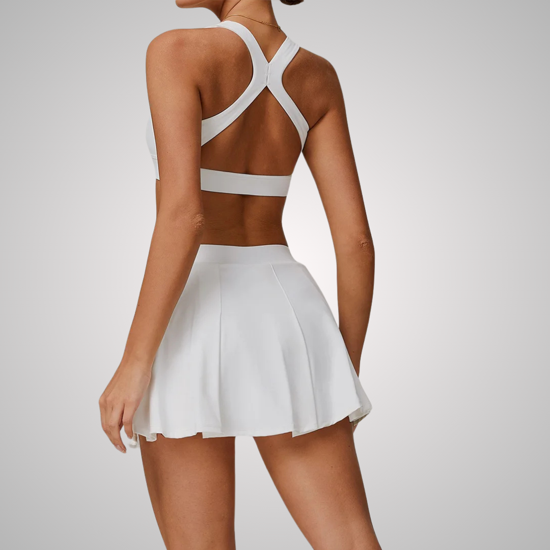 ZAFIRA PLEATED TENNIS SKIRT