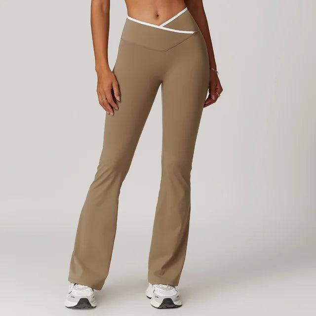 THE SERINA CONTOUR FLARE LEGGINGS