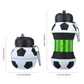600ML SPORTS COLLAPSIBLE SILICONE WATER BOTTLE