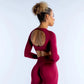 THE SOFIA TWIST-BACK LONG SLEEVE-Long Sleeve Shirts-Gym Giants