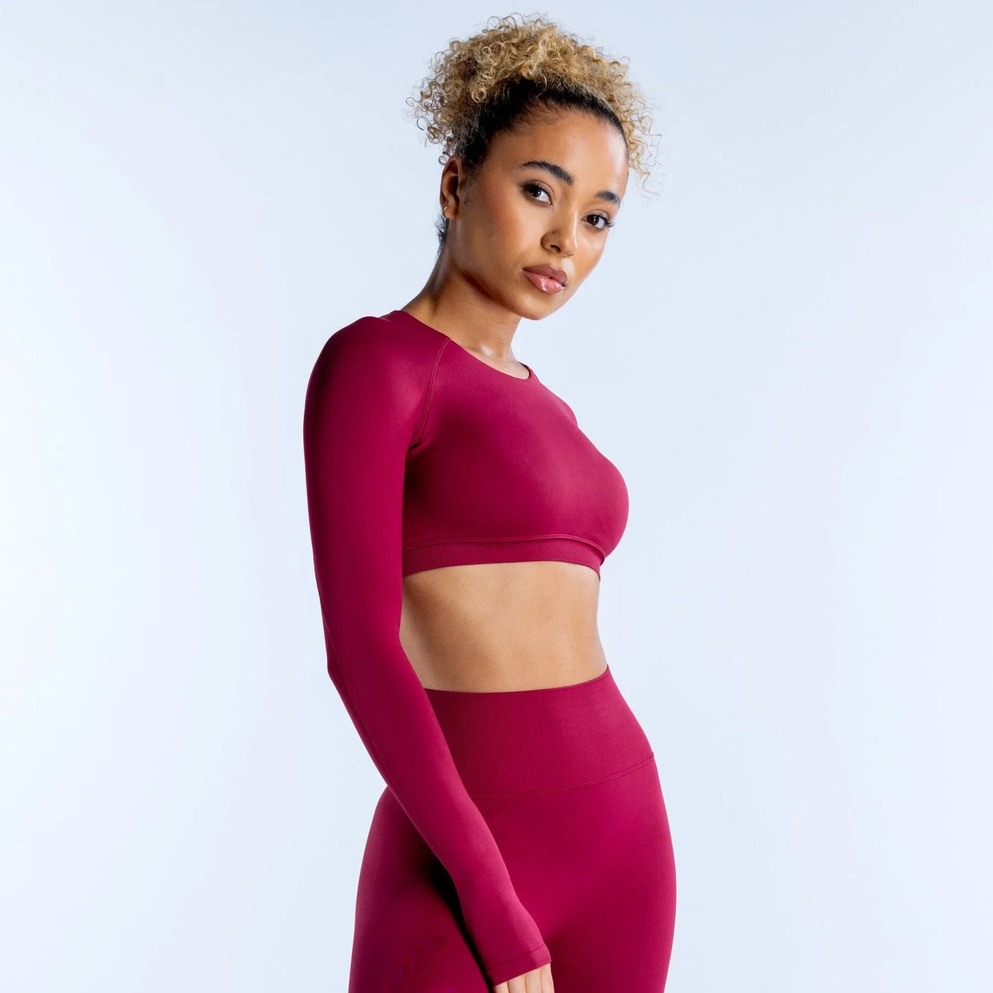 THE SOFIA TWIST-BACK LONG SLEEVE-Long Sleeve Shirts-Gym Giants