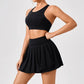 THE BALANCE HIGH-WAISTED SKORT & SPORTS BRA SET