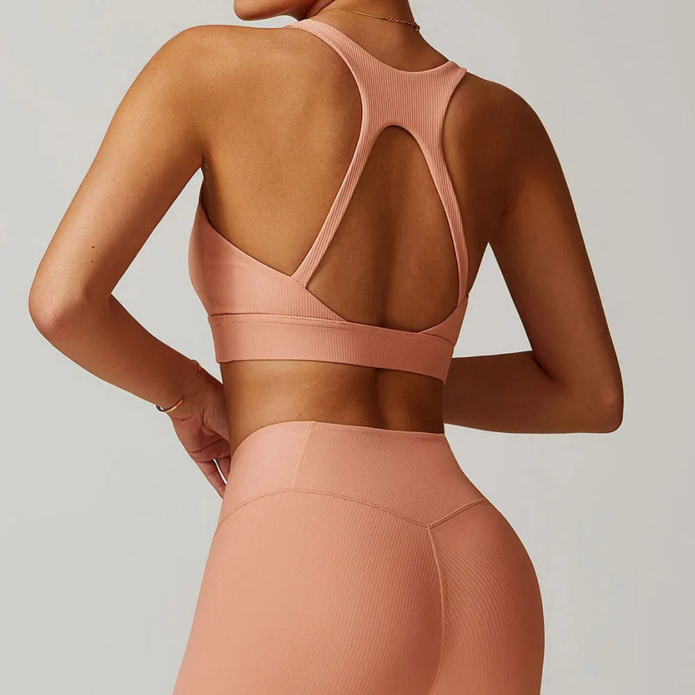 THE SOLINA RACERBACK SPORTS BRA