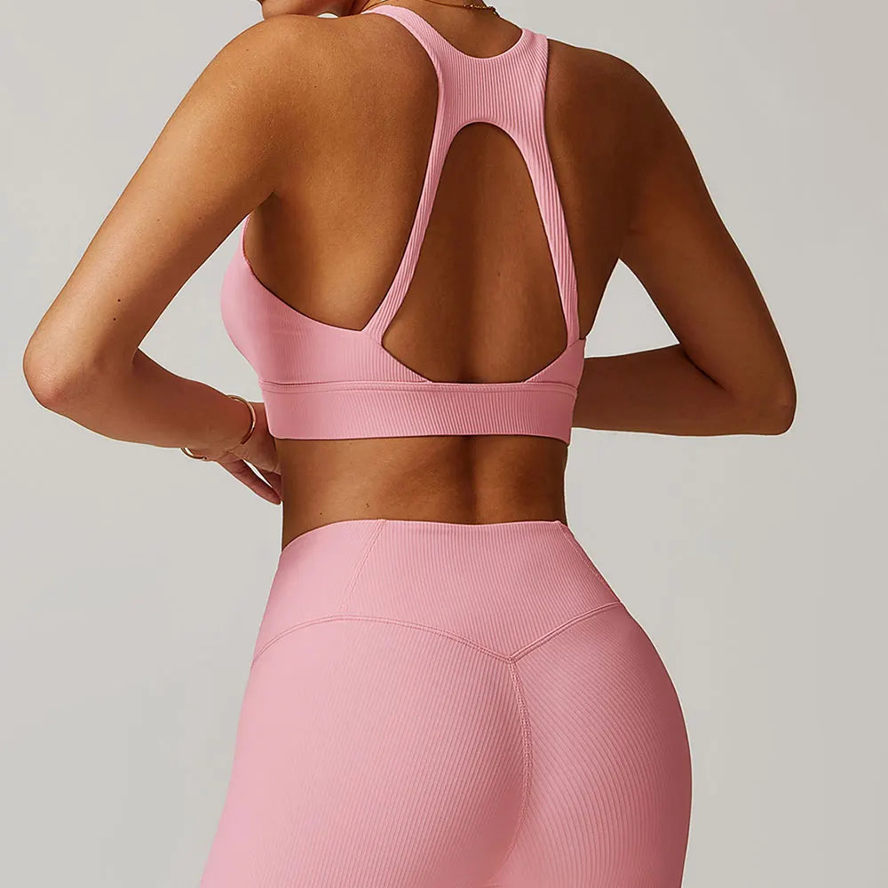 THE SOLINA RACERBACK SPORTS BRA