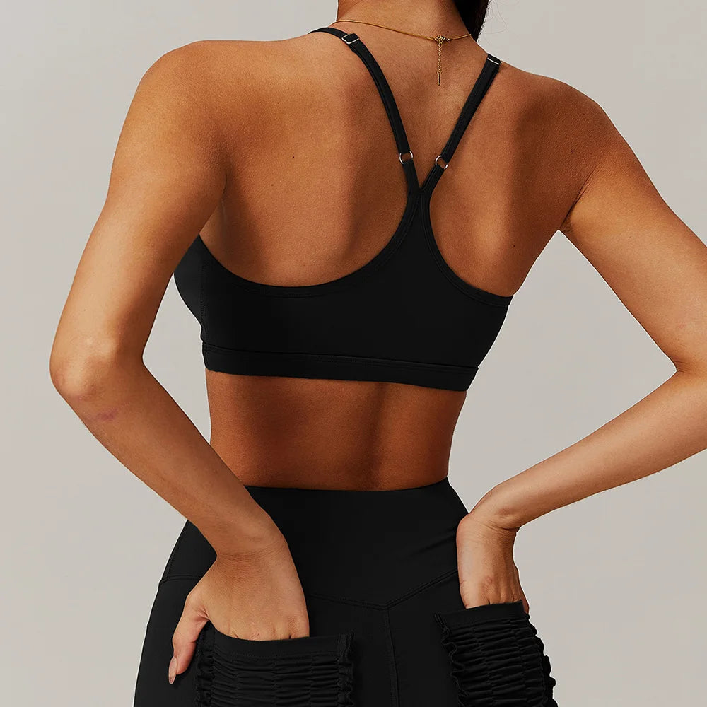 THE DUSK RACERBACK SPORTS BRA