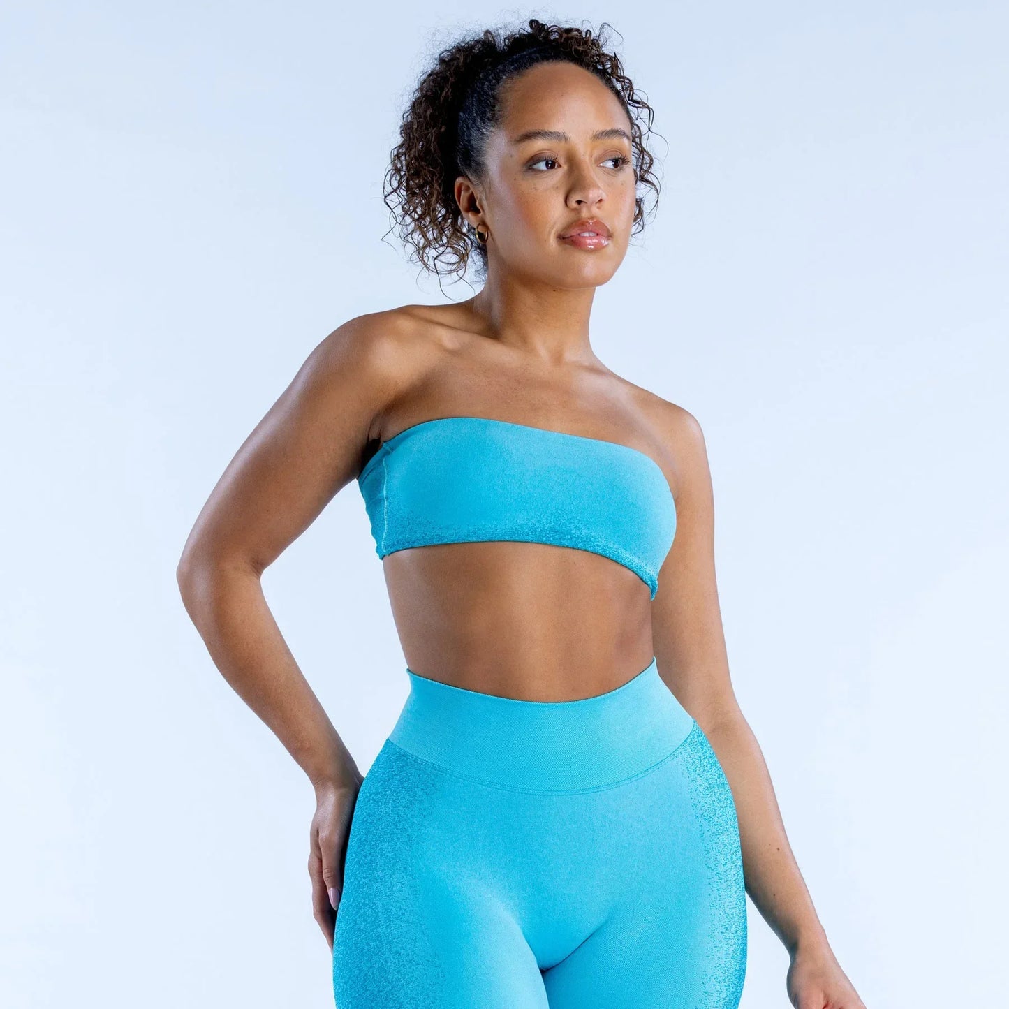 THE AURA BANDEAU TWIST BACK SPORTS BRA-Sports Bras-Gym Giants