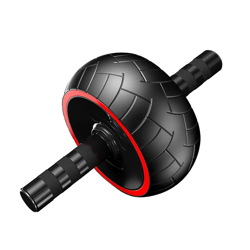 Durable PVC+PP Ab Wheel Roller - 400kg bearing load, single thick wheel for controlled movements, comfortable grips, and quiet operation. Sculpt a stronger core with this reliable fitness tool, perfect for beginners and seasoned enthusiasts alike.