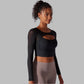 THE NAYARA QUICK-DRY MESH LONG SLEEVE-Long Sleeve Shirts-Gym Giants