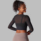 THE NAYARA QUICK-DRY MESH LONG SLEEVE-Long Sleeve Shirts-Gym Giants