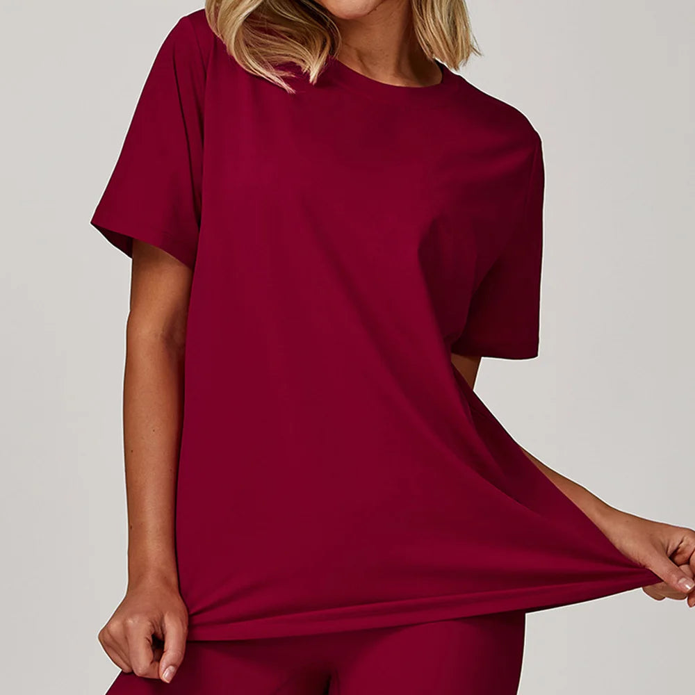 BRIM OVERSIZED QUICK-DRY TEE