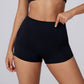 BELLINA HIGH-WAISTED BOOTY SHORTS