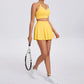 KARELIA HALTER TENNIS SKORT SET