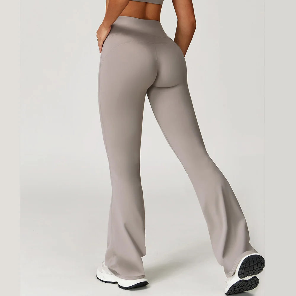 ARISELLA SEAMLESS FLARED LEGGINGS