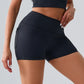 VIANA SEAMLESS MID-RISE SHORTS