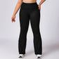 THE SABLE HIGH-WAISTED FLARED LEGGINGS-Leggings-Gym Giants