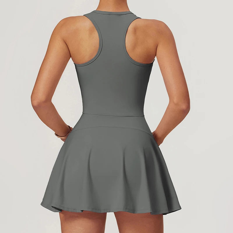 THE ORITHYA SEAMLESS TENNIS DRESS