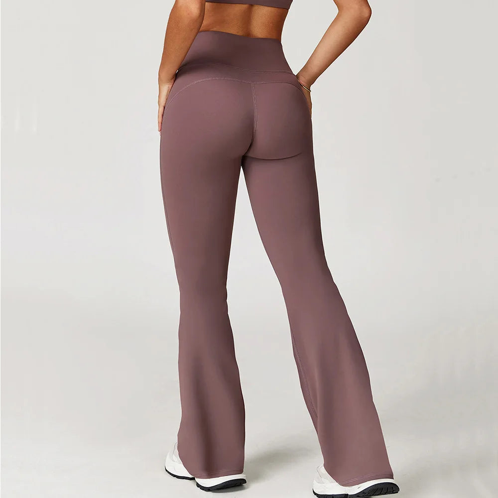 ARISELLA SEAMLESS FLARED LEGGINGS