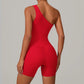 GRANADA ONE SHOULDER SEAMLESS JUMPSUIT