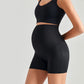 DANICA HIGH-WAISTED MATERNITY SHORTS
