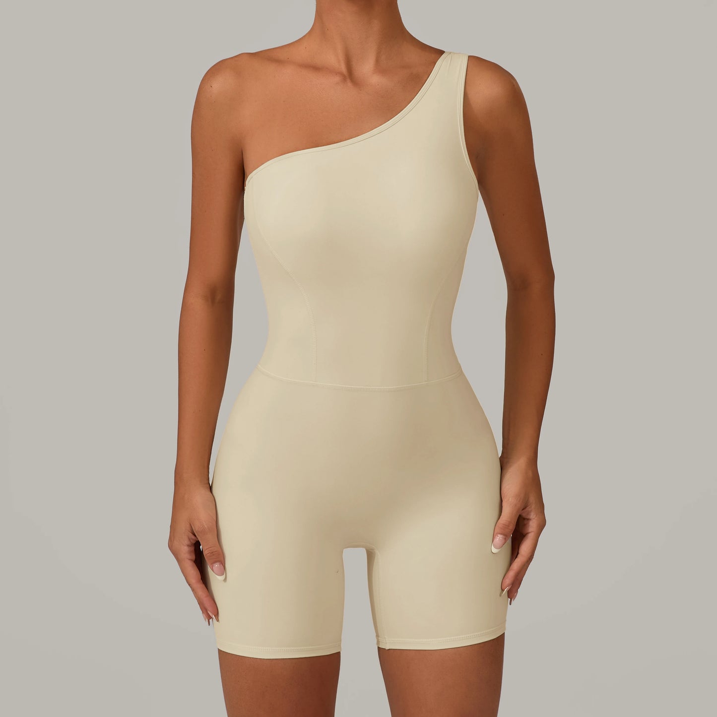 GRANADA ONE SHOULDER SEAMLESS JUMPSUIT