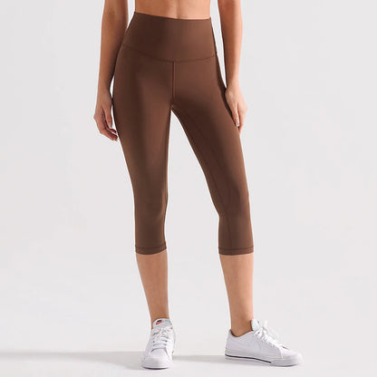 BACK TO BASICS 3/4 LEGGINGS-Leggings-Gym Giants