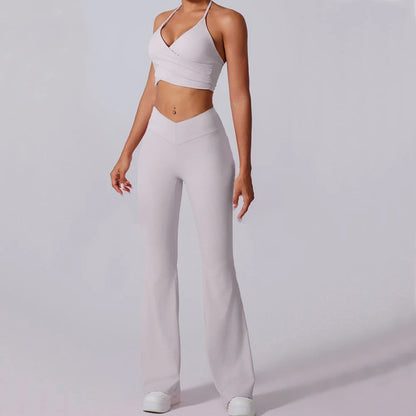 MARSEILLE SINGLET & FLARED LEGGINGS SET